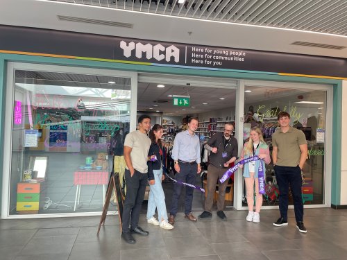 YMCA charity shop is officially opened