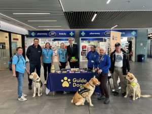 A fantastic visit from the Guide Dogs team